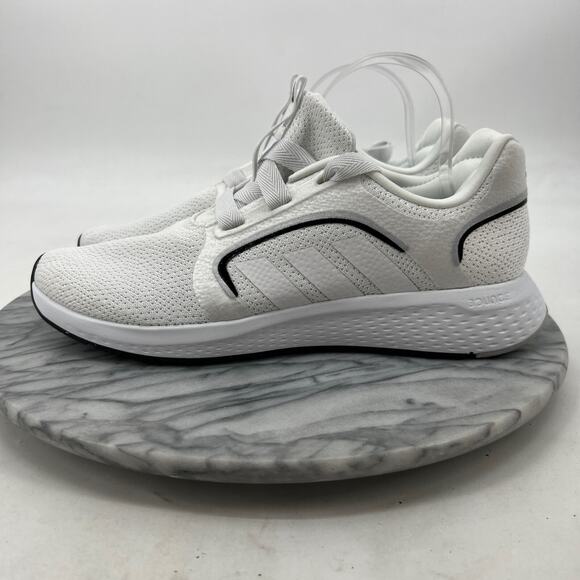 Adidas Womens 9 Running Shoes White Edge Lux Athletic Exercise Workout Trainer - Picture 4 of 12